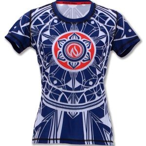 INKnBURN WOMENS Mandala Tech Shirt